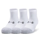 Under Armour Unisex UA Heatgear Locut, Breathable Trainer Socks, Cushioned Low C