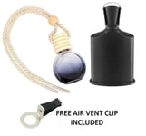 Green Irish Inspired Car Air Freshener Oil Diffuser 10ML + Free Air Vent Holder