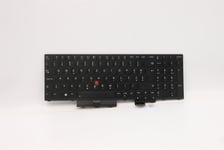Lenovo ThinkPad T15g 2 P15 2 Keyboard Slovenian Black Backlit 5N21B44348
