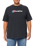 Berghaus Men's Organic Big Classic Logo T-Shirt, Black, XS