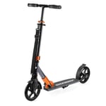 Osprey XS2 Big Wheel Scooter – Kids and Adults Folding Commuter Scooter with Adjustable Handlebars, Copper