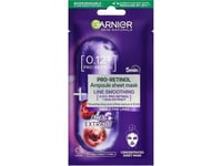Garnier_Pro-Retinol Ampoule Sheet Mask Smoothing Ampoule In A Fabric Mask With Pro-Retinol 19G