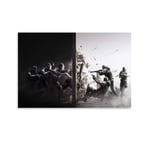 Huangchen Game Poster Tom Clancy's Rainbow Six Siege Canvas Art Poster and Wall Art Picture Print Modern Family bedroom Decor Posters 16x24inch(40x60cm)
