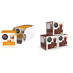 Nescafe Dolce Gusto Latte Macchiato Coffee Pods (Pack of 3, Total 90 Capsules) & Nescafé Dolce Gusto Chococino Coffee Pods (Pack of 3, 48 Capsules)