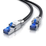 Primewire – 10m CAT 8 Ethernet Cable – 8.1 Standard Class 1 - Cat8 Gigabit Lan Network cable RJ45 – 40 Gbit s – S FTP PIMF Shielding - High Speed Patch Cable – UTP – Switch Router Modem