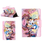 Disney Family tablet covers for kids Mickey Minnie Mouse (IPAD Mini 1 2 3 4 5 iPad 5 6 Air 1 2) ALL Apple ipad models (iPad mini 1 2 3 4 5, Disney Pink Princesses)