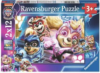 Ravensburger Paw Patrol The Mighty Movie Puslespil 2x12 Brikker