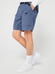 Levi's Utility Belted Shorts - Dark Blue, Dark Blue, Size S, Men