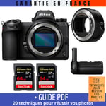 Nikon Z7 II + Nikon FTZ II + Grip Nikon MB-N11 + 2 SanDisk 64GB Extreme PRO UHS-II SDXC 300 MB/s + Guide PDF ""20 TECHNIQUES POUR RÉUSSIR VOS PHOTOS