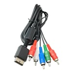 Component Av Video-Audio Cable For Ps3(Black)