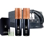 Ebenholz skincare Hårvård Ansiktsvård Set med ansiktsvård Cleanser Fresh Gel 90 ml + Protect Balm Anti Stress 90 ml + Regenerator Ampoules 7 x 2 ml + Toilet Bag 1 Stk. (1.191,00 kr / 1 st.)