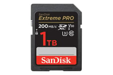 SanDisk Extreme Pro - flashhukommelseskort - 1 TB - SDXC UHS-I