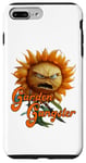 Coque pour iPhone 7 Plus/8 Plus Funny Garden Gangster En colère Tournesol Monstre Jardinage