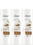 Dove Purely Pampering Nourishing Shea Butter & Vanilla Lotion 250ml  x 3