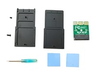 System-S CFexpress 80809308 Adaptateur Type B vers NVME M-Key M.2 NGFF Femelle pour Xbox Series X S SSD Noir