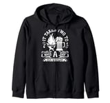 It takes two - Men Barbeque Grill Master Grilling Zip Hoodie