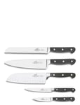 Knife Set Pluton 5-Pack Home Kitchen Knives & Accessories Knife Sets Silver Lion Sabatier