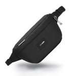 Pacsafe GO Sling Pack - 2.5L Anti Theft Travel Bag - Jet Black