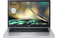 PC portable Acer Aspire A314-23P 14" FHD AMD Ryzen 3 7320U RAM 4 Go LPDDR5X 128 Go SSD AMD Radeon Graphics