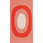 Marimekko-Melooni Strandhåndklæde 180x96.5 cm, Orange/Offwhite