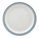 Denby Elements Blue Stoneware Side Plate White/Blue