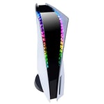 eXtremeRate Accessoire pour ps5 Console LED Bande, Ruban Lumineuse avec Télécommande pour ps5 Digital & Disc Edition-7 Couleurs 29 Effets