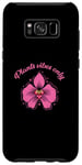Coque pour Galaxy S8+ Plantes vibes Only Orchidée Fleur Plante
