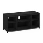 Furinno Meuble TV avec étagères pour téléviseur jusqu'à 55 Pouces, Bois d'ingénierie, Americano, 1-Pack
