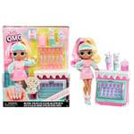 LOL Surprise OMG Sweet Nails – Candylicious Sprinkles Shop - With 15 Surprises including Real Nail Polish, Press On Nails, Sticker Sheets, Glitter, 1 Fashion Doll, and More – Great for Kids Ages 4+