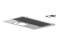 HP - Erstatningstastatur for bærbar PC - Norsk - med toppdeksel - for EliteBook 840 G7 Notebook, 840 G8 Notebook