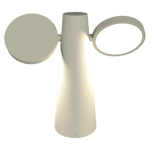Fermob-Oto Transportabel Lampe, Clay Grey