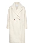 Vialissi L/S Long Coat/Pb *Villkorat Erbjudande Outerwear Coats Winter Creme Vila