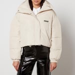 Marant Etoile Telia Cropped Nylon Padded Puffer Jacket
