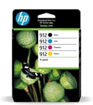 Genuine HP 912 Multipack Ink Cartridges, For HP OfficeJet Pro 8020 Series, NEW