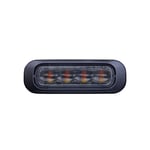 Varnings- / Blixtljus Strands Dark Knight Strobe light 4LED, 12V/24V, Mörk lins