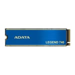 ADATA LEGEND 740 PCIe Gen3 x4 M.2 2280 Solid State Drive SSD 500GB, NVMe 1.3, Design for Creator Gaming, Read Speed up to 2,500 MB/s, 3D NAND, LDPC, AES 256-bit Encryption