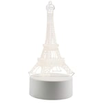 3D LED Lampa - Eiffeltornet