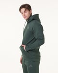 Adidas Staduim Fleece Badge of Sport Hoodie Green Oxide - XL