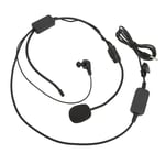 Motorcycle Helmet BT 3.5mm Headset Noise Reduction Earpiece With Mic Switch SLS