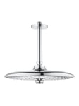 Grohe Euphoria 260 hovedbruser til lofttilslutning 142 mm, 3 stråletyper, krom