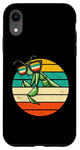 Coque pour iPhone XR Funny Praying Mantis Insecte Art Bug Lover Entomologist