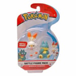 Pokemon Battle Figure Pack Scorbunny & Munchlax