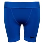 Nike Pro Compression Tights Dri-FIT LP - Royal Blå/Svart/Vit Dam, storlek Large