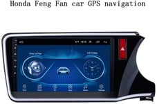 YIJIAREN Car Stereo Audio GPS Navigation System, Media Player With 10.1 Inch HD Digital Capacitive Touch Screen Android 8.1, For Honda Honda Feng Fan (2015-2018)