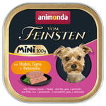 Animonda vom Feinsten Adult Mini 32 x 100 g - Kyckling, går & persilja