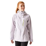 Regatta Womens Ladies Birchdale Durable Hooded Coat Waterproof Jacket, Lilac Frost, 16 EU