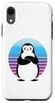 Coque pour iPhone XR Pingouin en colère, pas le cas aujourd'hui, Pingouin Non