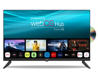 Cello 32″ Smart WebOS TV with DVD Player HD Ready Frameless Bezel 2 HDMI 2 USB