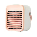 YONGCHY Air Cooler with LED Light 3 Speed Control, USB Mini Portable Air Conditioner Fan for Office Cooler Humidifier Purifier 300Ml,Pink