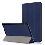 Etui Tablette HUAWEI MediaPad T5 10.1" Coque de Protection Flip - Bleu Foncé